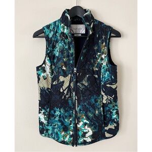 Van Heusen Blue and Green Patterned Vest